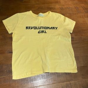 T-shirt, Yellow, S